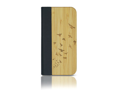 Étui à rabat pour iPhone 13 Pro Max Oiseaux